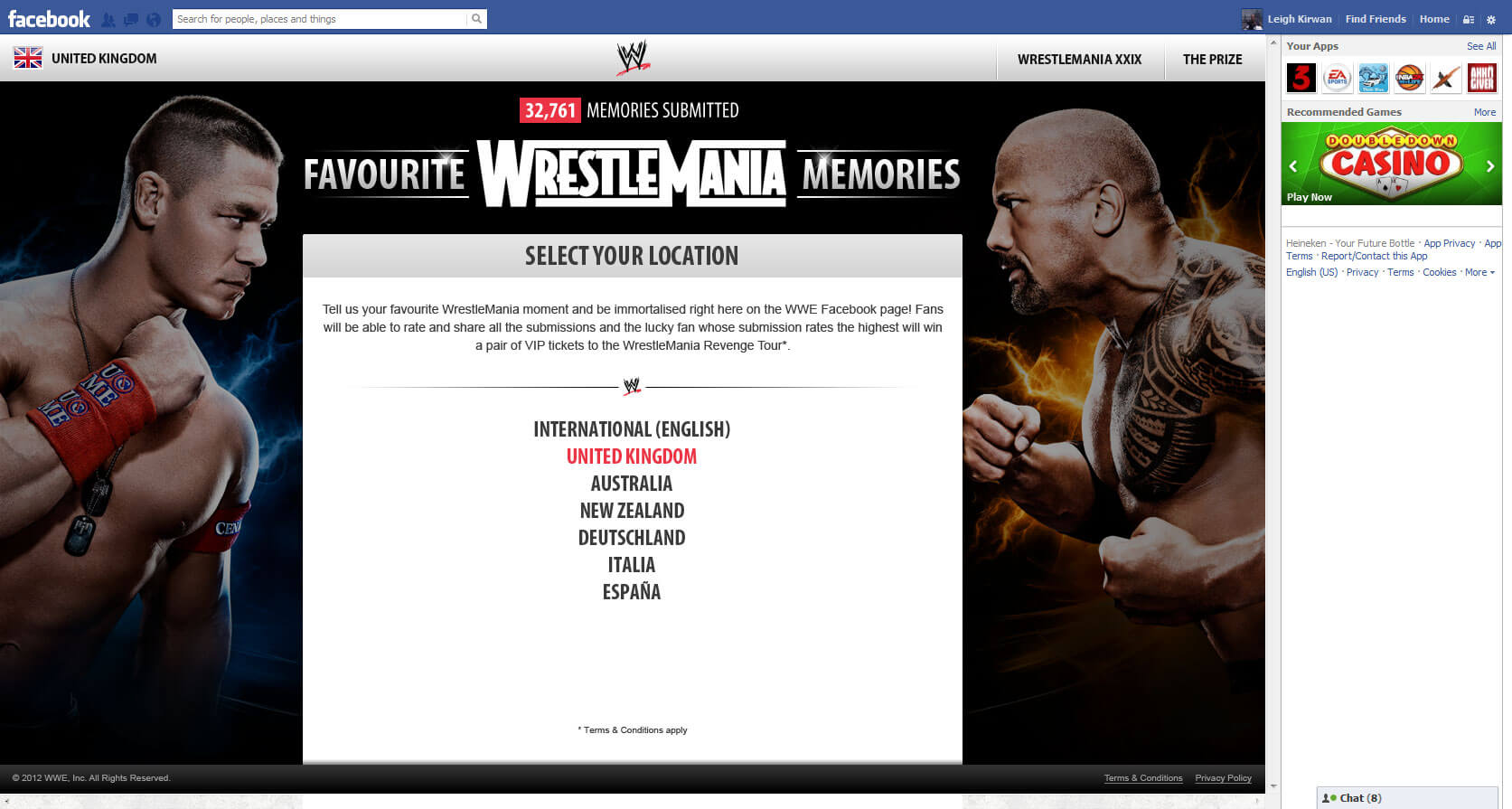WrestleMania XXIX Favourite Memories image